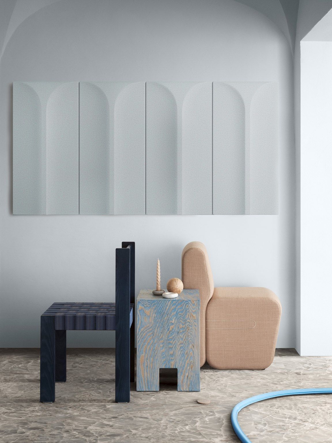 Акустическая панель из полиэстера Bla Station Arc ARCH-00131898 - Вид №10