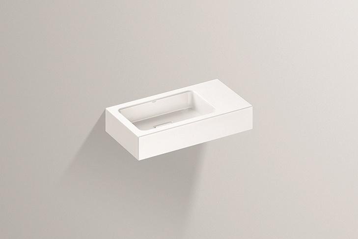 4291000000 Умывальник, wt.xs500.l, белая, proshield Alape серия XS (Xplore.S) 