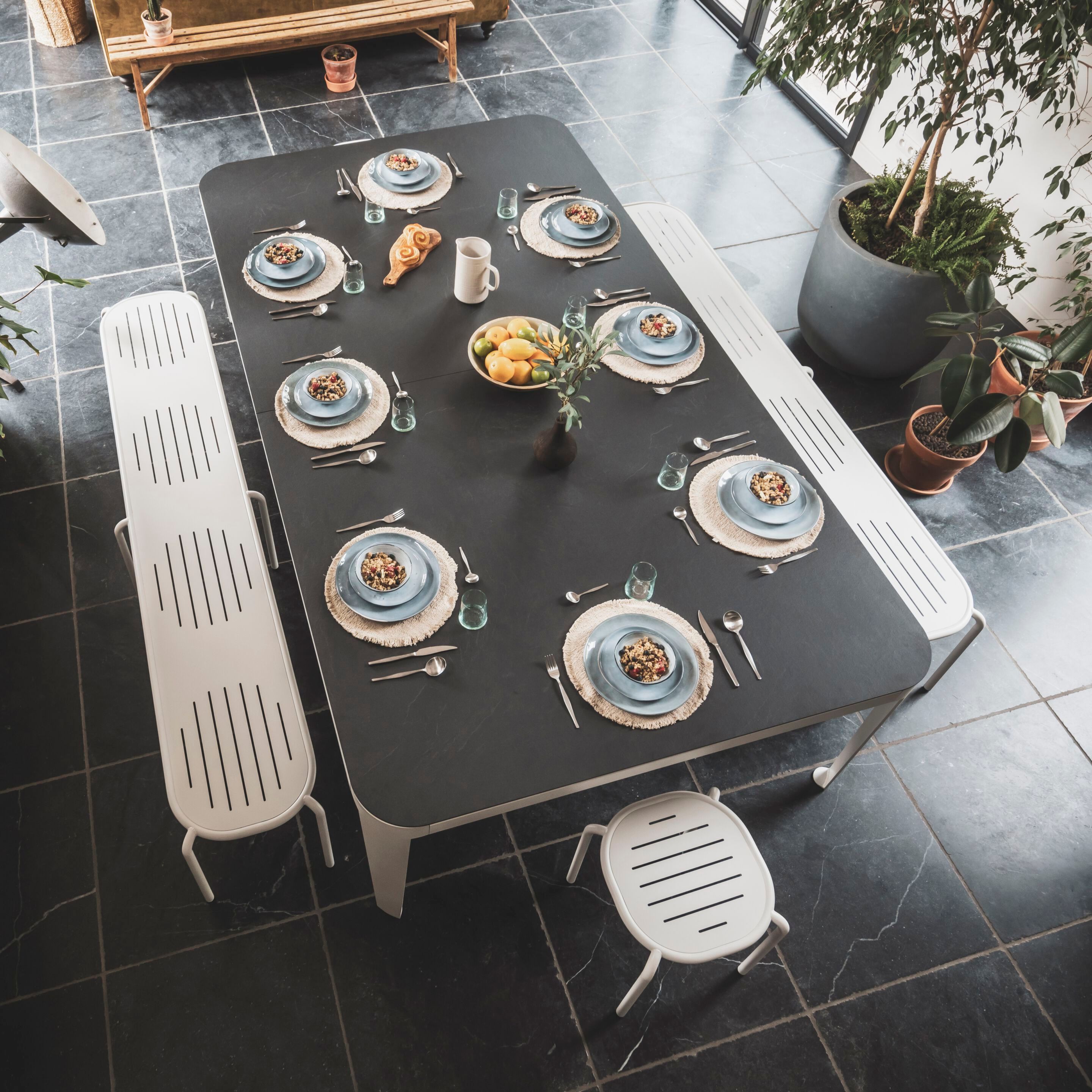 Низкий стул из оцинкованной стали Cornilleau Hyphen ARCH-00037036 - Вид №10