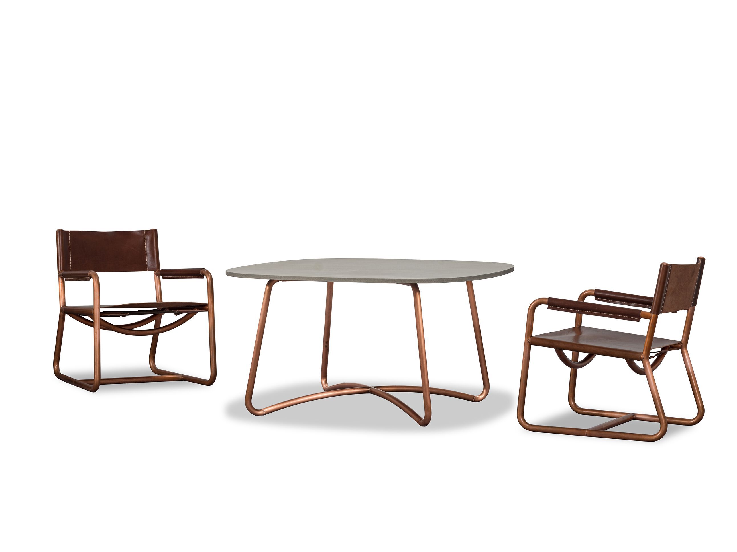 Кожаный садовый стул Baxter ARCH-00087784 - Вид №4