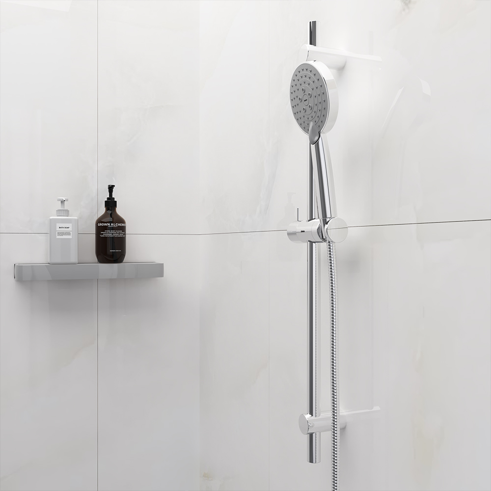 918100000 душевой комплект: ручной душ d - 100 мм 3 функции Damixa Origin One  - Вид №5