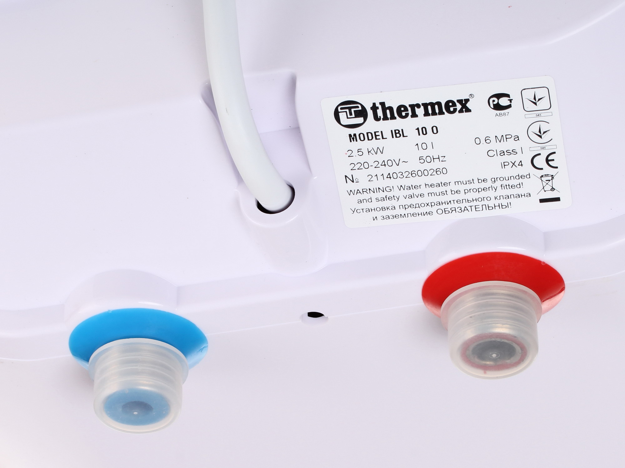 6702879 Водонагреватель электрический Thermex IBL 10 O STDN-0017083 - Вид №5