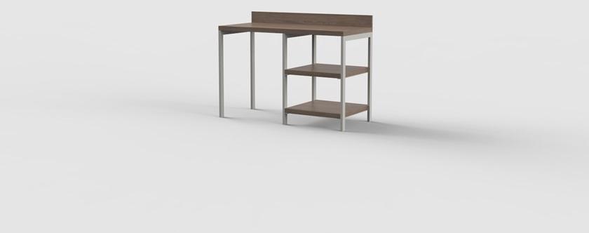 Mobilspazio Прямоугольный стол с полками для гостиниц Urban sun-id-1471606 - Вид №44