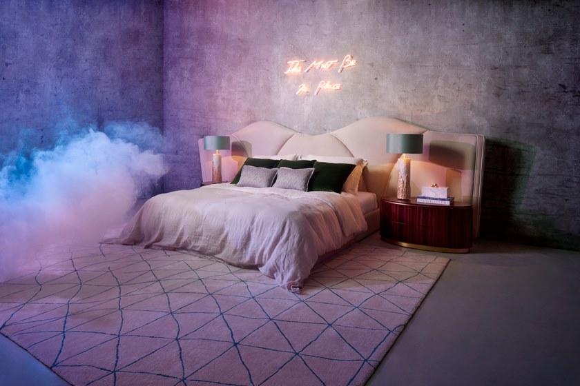 Munna Двуспальная кровать с обивкой из ткани sun-id-1375700 - Вид №12