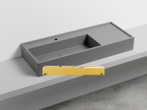 PNLA-AM Керамическая раковина на одно отверстие 140 cielo Plinio