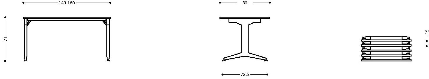 LAMM Складной деревянный стол с откидной столешницей sun-id-1461732 - Вид №9