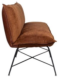 Jess Скамья из ткани со спинкой Vidar sun-id-1375510 - Вид №2