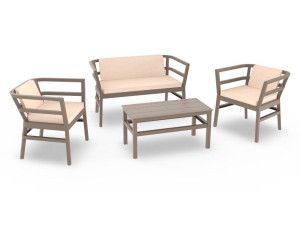 Lounge полипропиленовый садовый набор