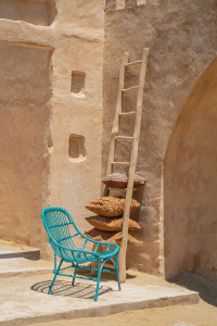 Веревочный садовый стул