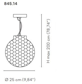 Подвесной светильник из дутого стекла VENINI Balloton ARCH-00095190 - Вид №4