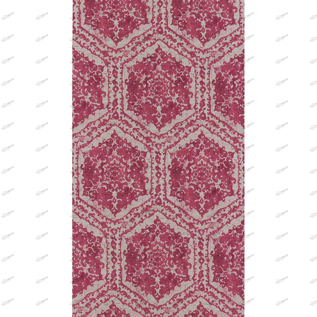 Рулон обоев SILK ROAD RDLS81384102. Основа нетканый винил Casadeco