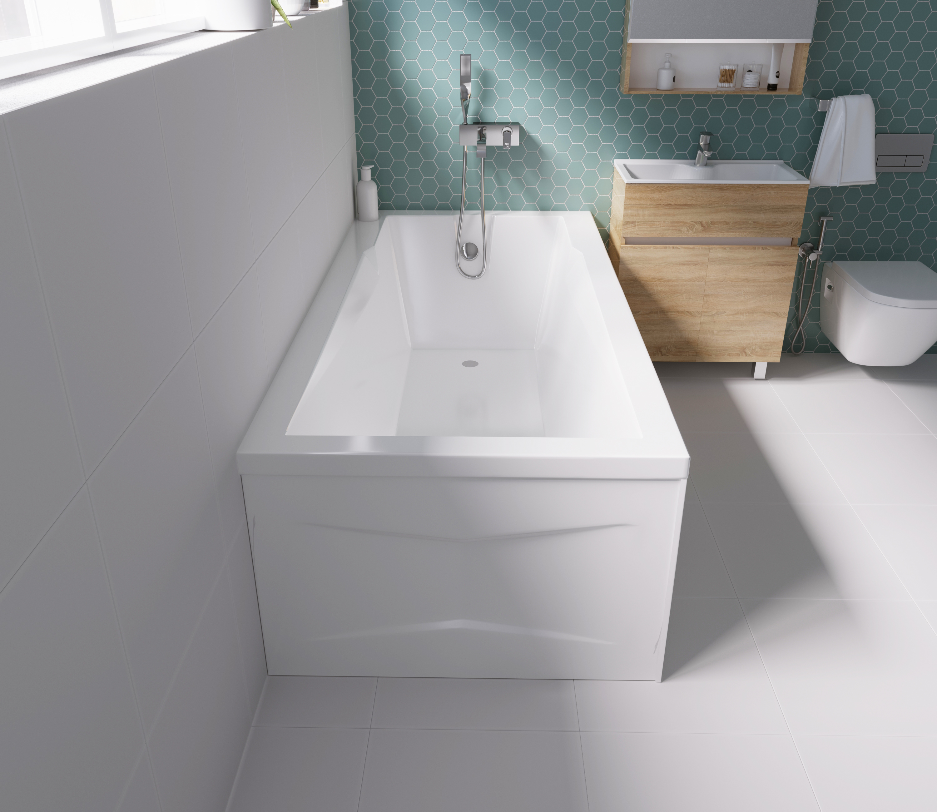 Б00815 Ванна Marka One RAGUZA 180x80 1 Marka RAGUZA  - Вид №2