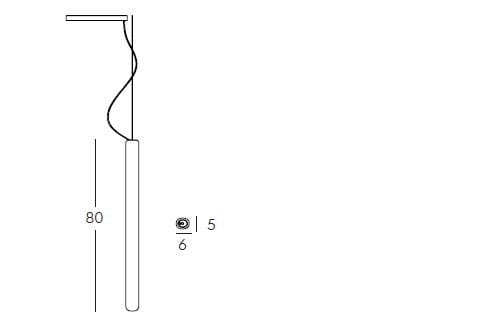 Светодиодный подвесной светильник из полиэтилена SLIDE Стилет ARCH-00036414 - Вид №14
