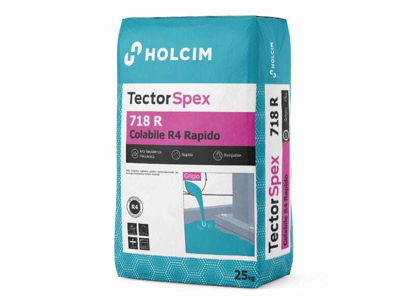 Быстроразъемный раствор для восстановления конструкции Holcim Italia Tector ARCH-00148424