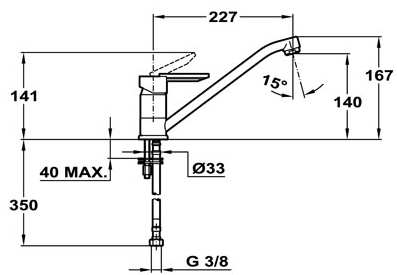 652-0074-10 Смеситель Mofem Samba Santreyd - Вид №1