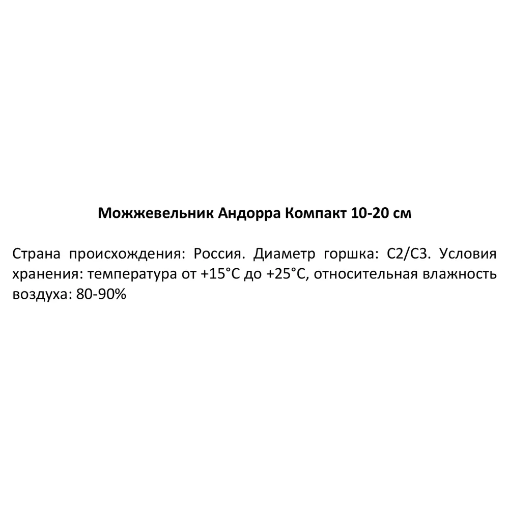 Можжевельник горизонтальный Андорра Компакт ø19 см h40-60 см 85088161 STLM-2019155 Santreyd  - Вид №2