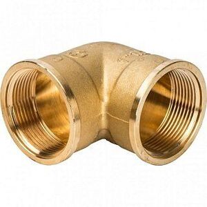 Угольник ВР 1 1/2" латунь STOUT