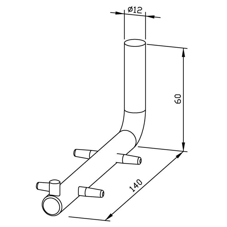 600010 Держатель рулона туалетной бумаги BA010 WAGNER_EWAR BARRIER-FREE LIVING Wagner Ewar  - Вид №1