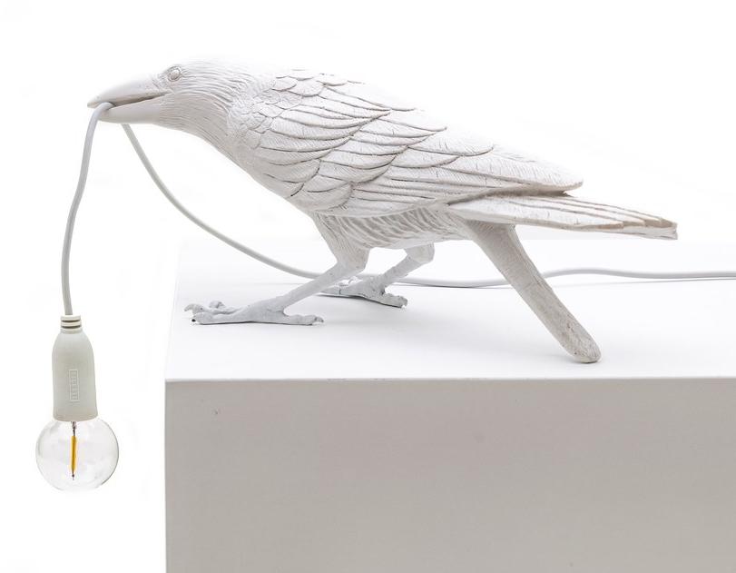 Seletti Светодиодная настольная лампа из смолы Bird lamp sun-id-1388583 - Вид №3