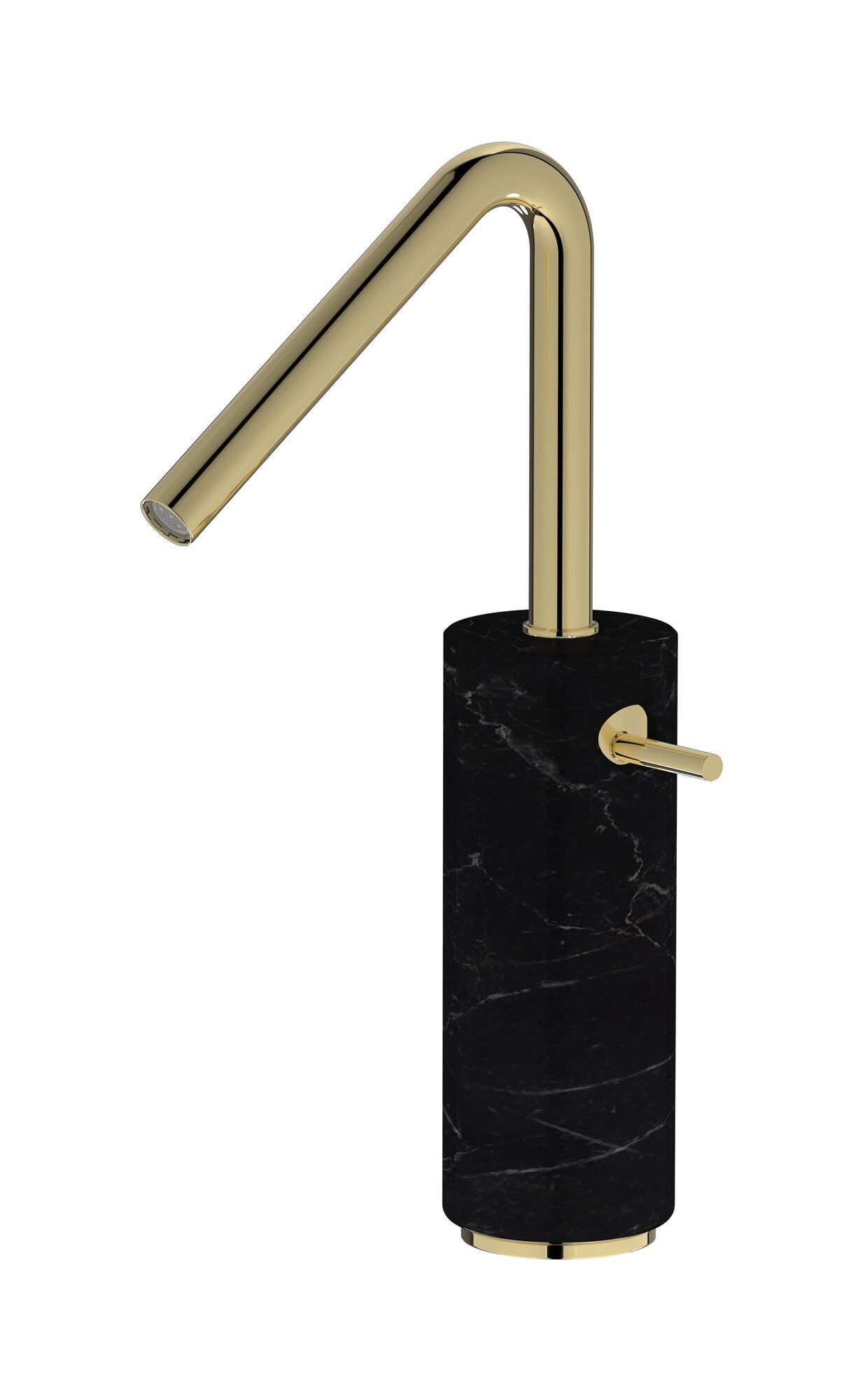 Смеситель для раковины с одной ручкой из мрамора IB мрамор + мрамор Elle ARCH-00083599 - Вид №7