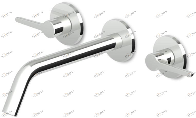 Смеситель для умывальника из латуни на 3 отверстия с аэратором Medameda Zmm5766 - r99500 - r99504 Santreyd