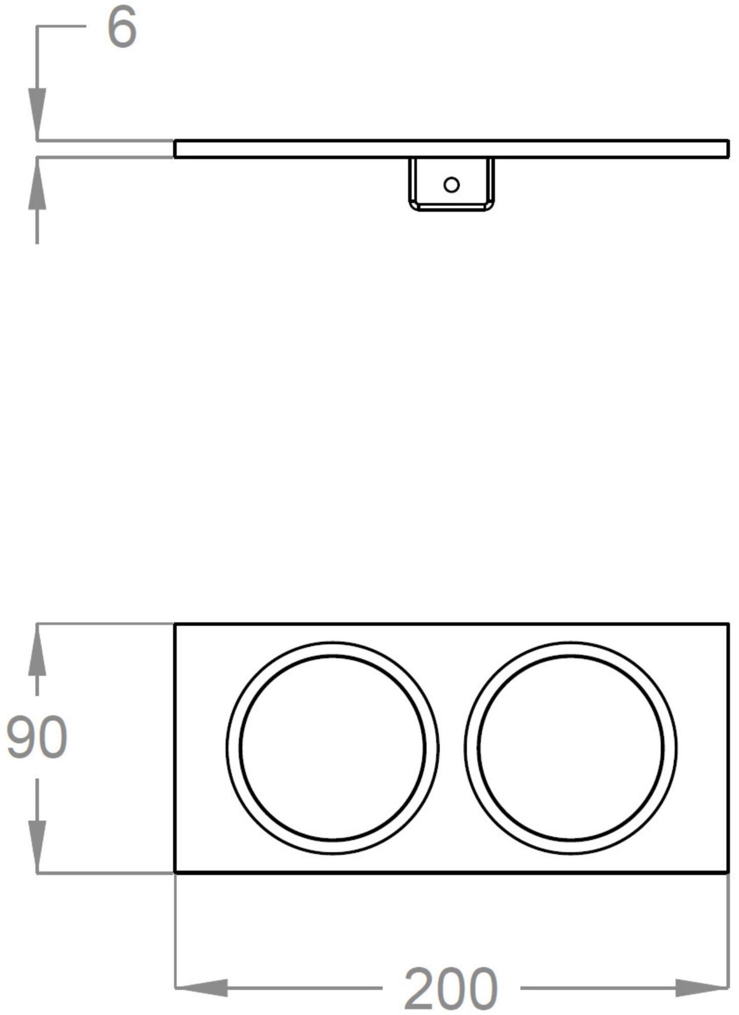 Fir Italia Полка для ванной из Corian® Accessoriessteel Abin03e - Вид №3