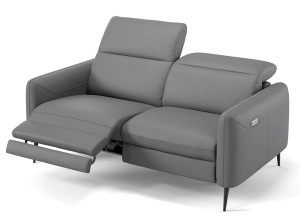 2-местный кожаный диван