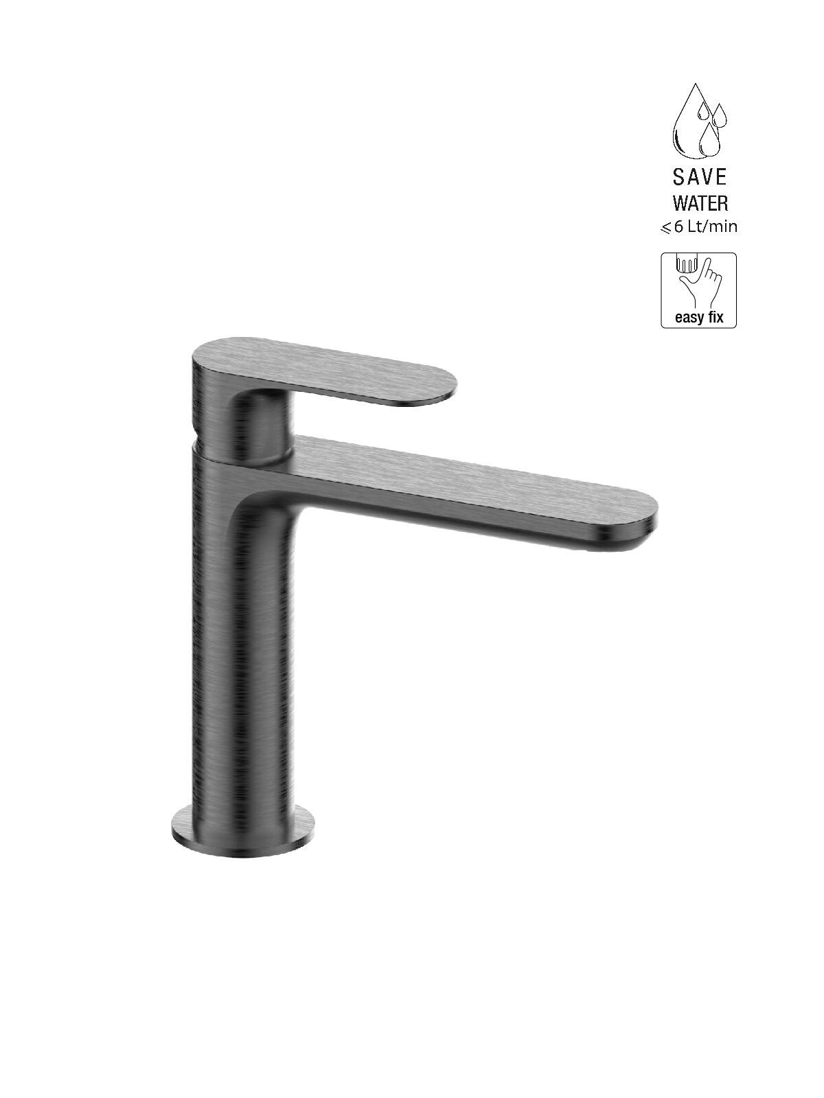 Однорычажный смеситель для раковины без слива Rubinetterie Frattini Lea ARCH-00097358 - Вид №4