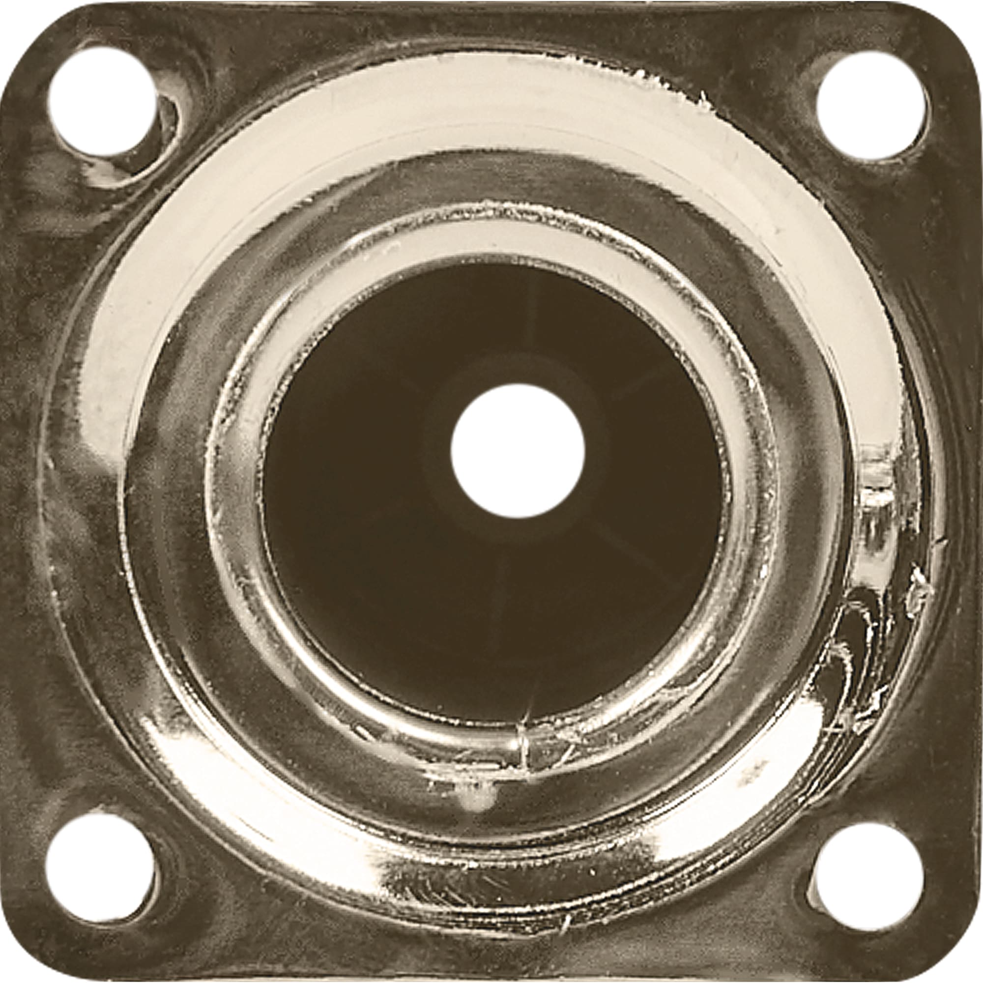 82732506 Ножка круглая 100х30 мм, сталь, цвет никель Santreyd  - Вид №3