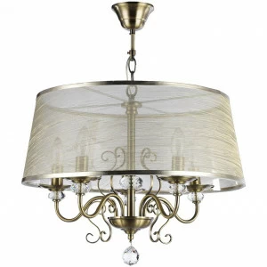 Подвесная люстра Freya Driana FR2405-PL-05C-BZ FREYA DRIANA 186113 Бежевый