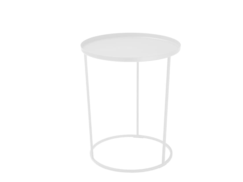 Стальной круглый журнальный столик с подносом In Stock MemeDesign ARCH-00028722