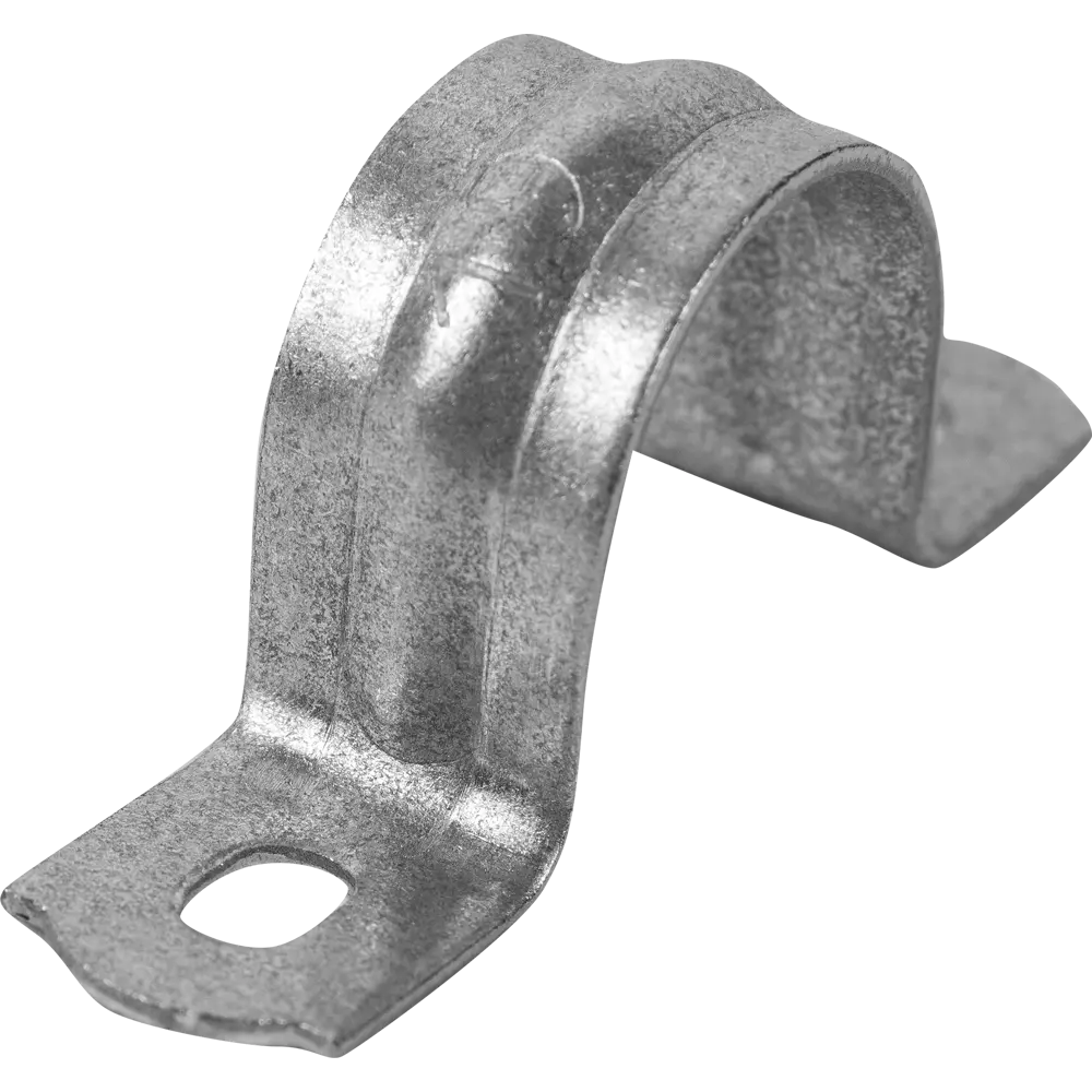 Скоба двухлапковая IEK D15 мм оцинкованная 10 шт. 18550529 STLM-2044484 Santreyd 