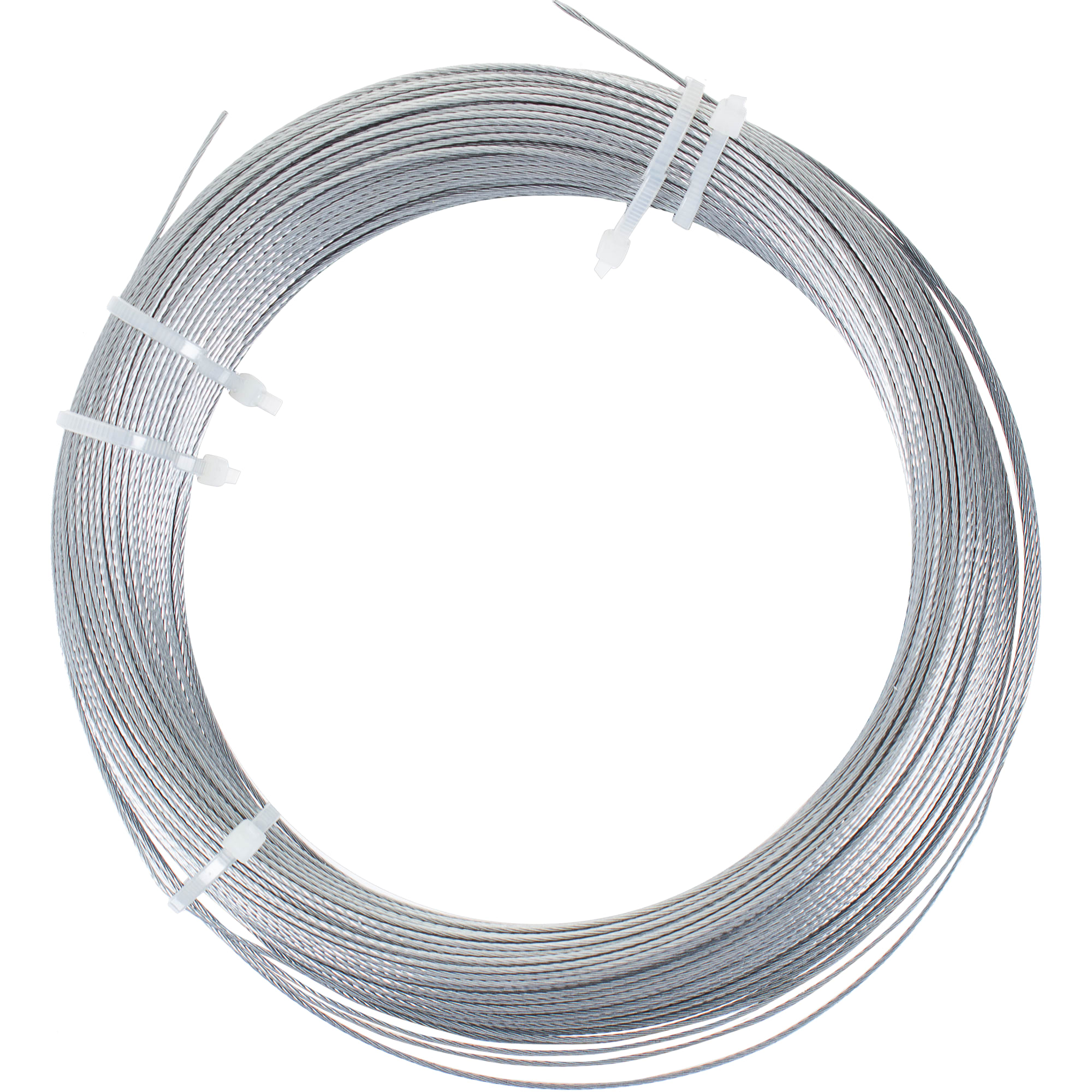 15956013 Трос стальной DIN 3055 1 мм 100 м, цвет цинк Santreyd  - Вид №2