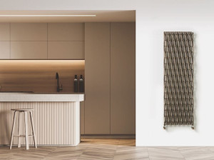 Настенный стальной полотенцесушитель