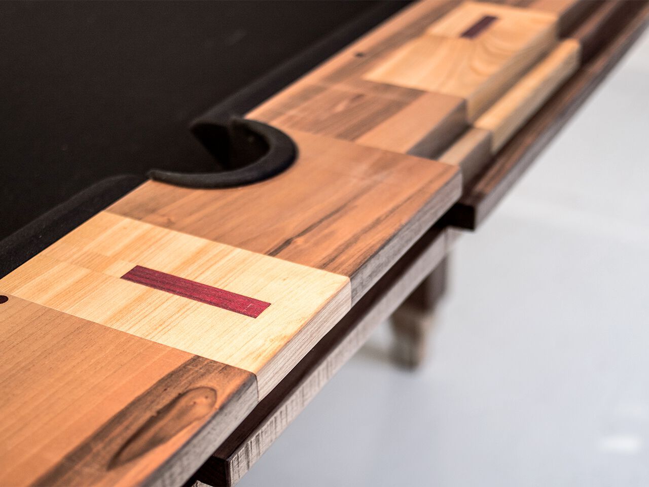 Деревянный прямоугольный бильярдный стол Hermelin biliardi современные игровые столы ARCH-00015330 - Вид №2