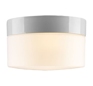 Настенный светильник / потолочный светильник из опалового стекла и фарфора