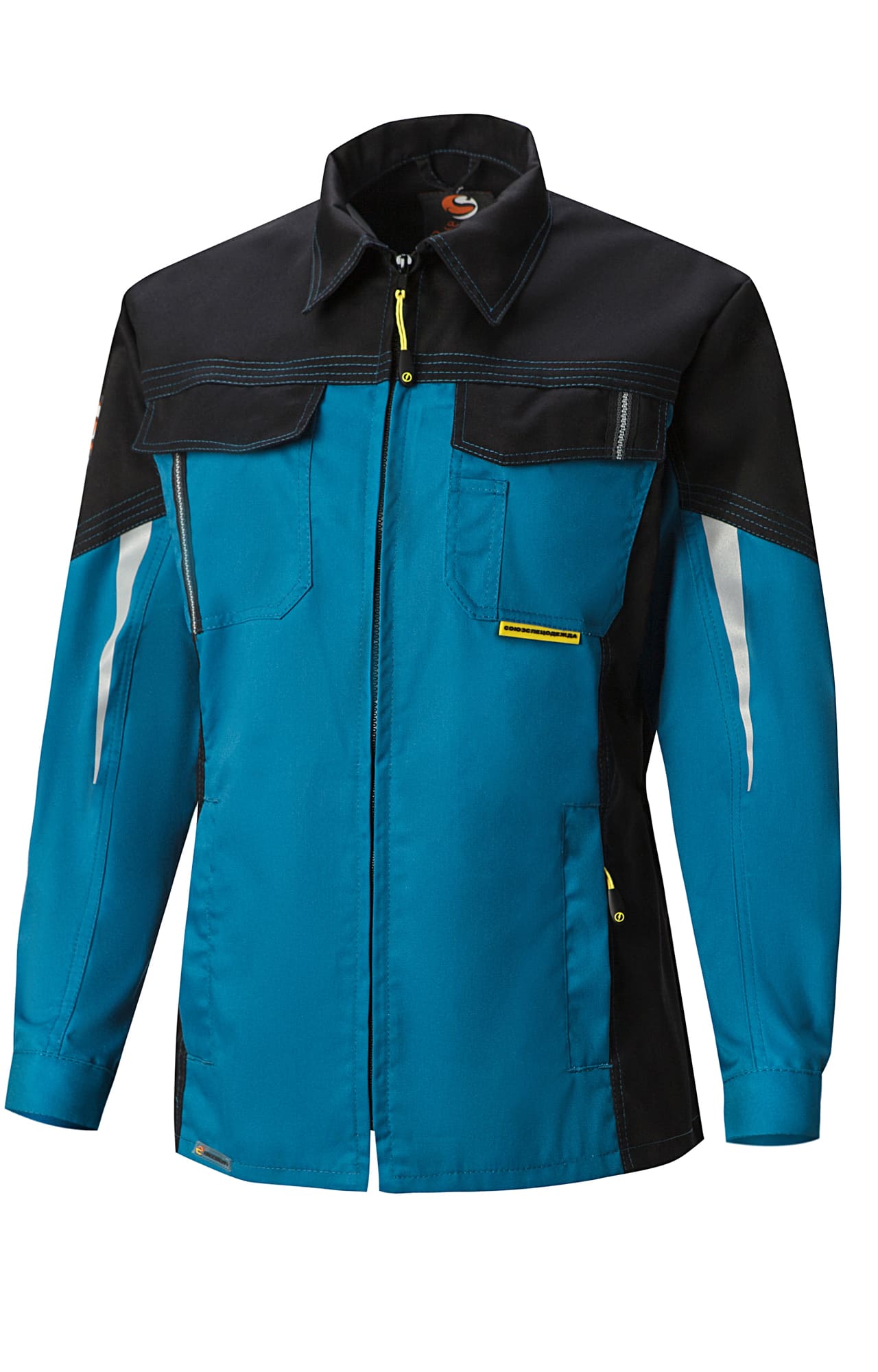 5027152 Костюм  женский аквамарин черный STATUS  Женская размер 44-46/158-164  - Вид №1