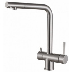 Zorg SZR-7039 нержавеющая сталь Смеситель для кухни Zorg 297х196/220.5 мм