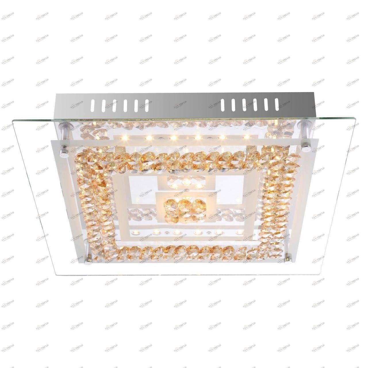 Потолочный светодиодный светильник Globo Pearl 49353 GLOBO PEARL 102975 Прозрачный;хром Ceramica Globo