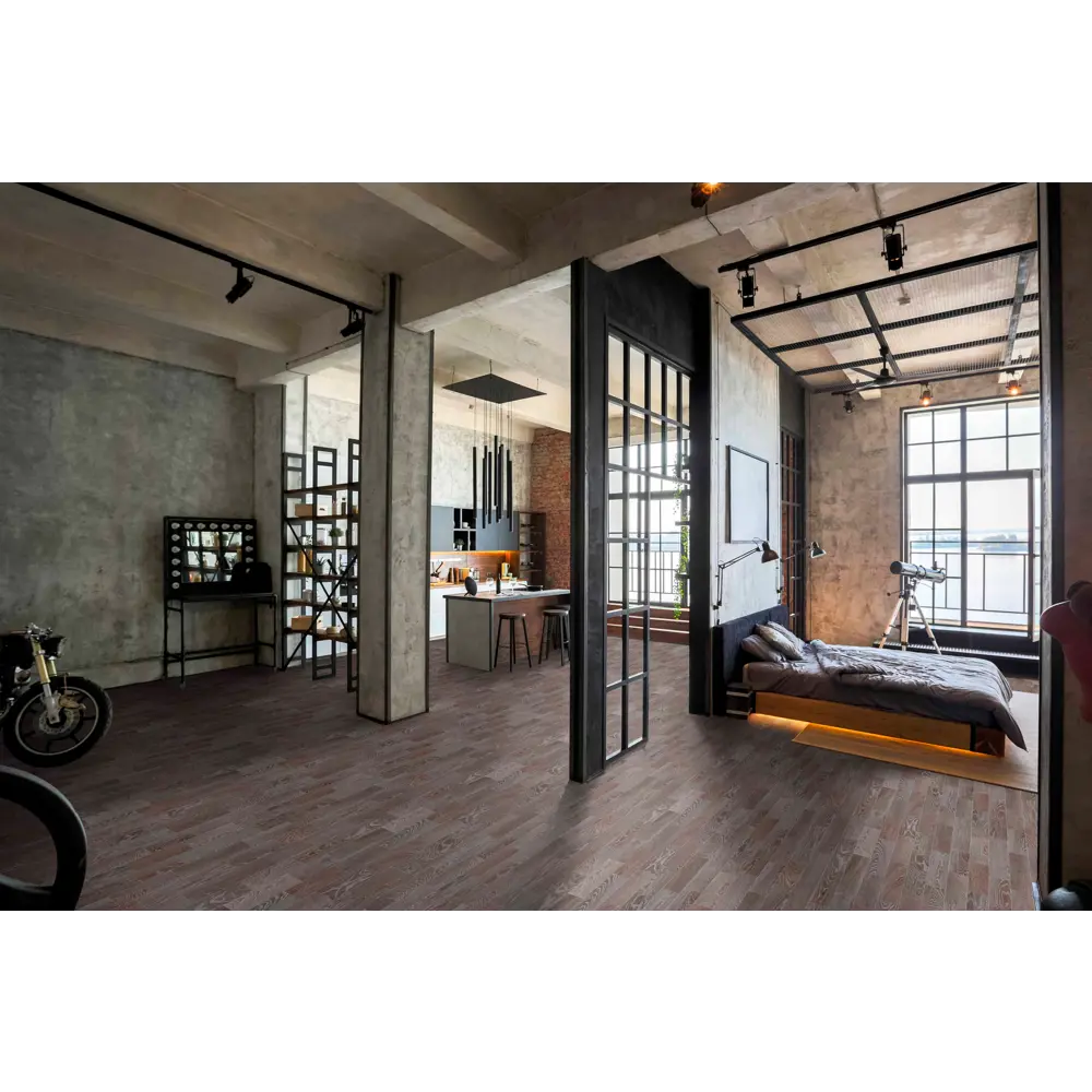 JUTEKS Линолеум Парадокс Дуб сапфир - элегантность дерева в современном исполнении 82634080 STLM-0892957 - Вид №5