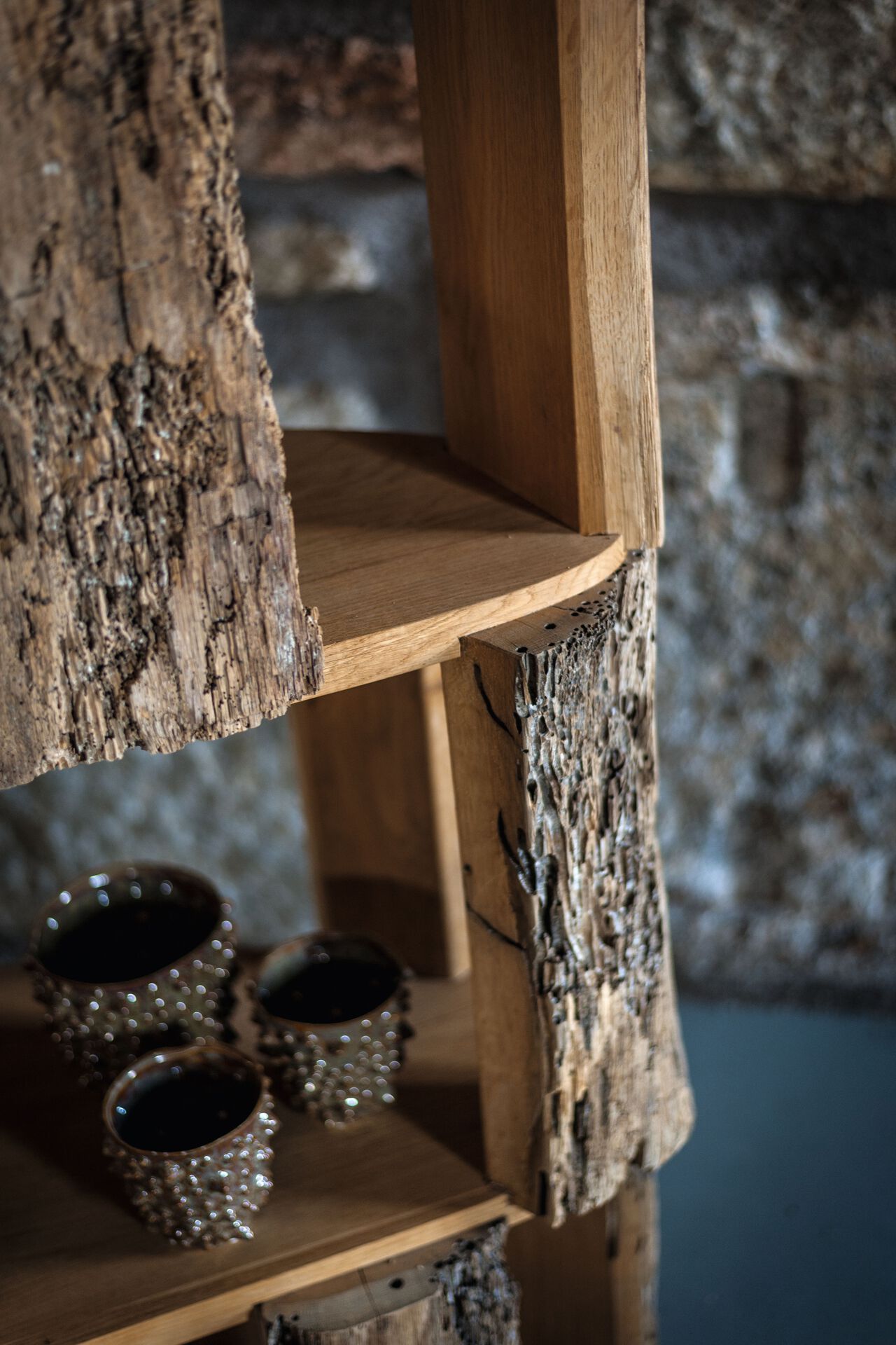 Книжный шкаф из дерева briccola Riva 1920 IL BRICCOLONE ARCH-00030193 - Вид №3