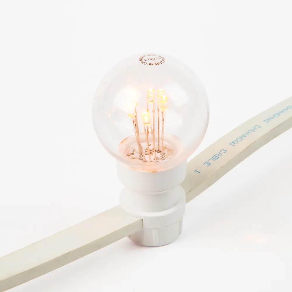 Гирлянда белт-лайт из лампочек Neon-Night Belt Light 10 м 30 ламп IP65 цвет желтый 86263770 STLM-2194293 Santreyd  - Вид №3