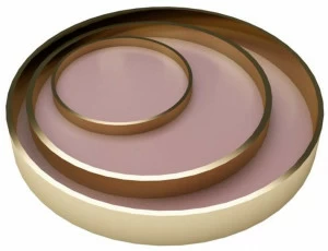 ZALABA Design Поднос стальной круглый Ola