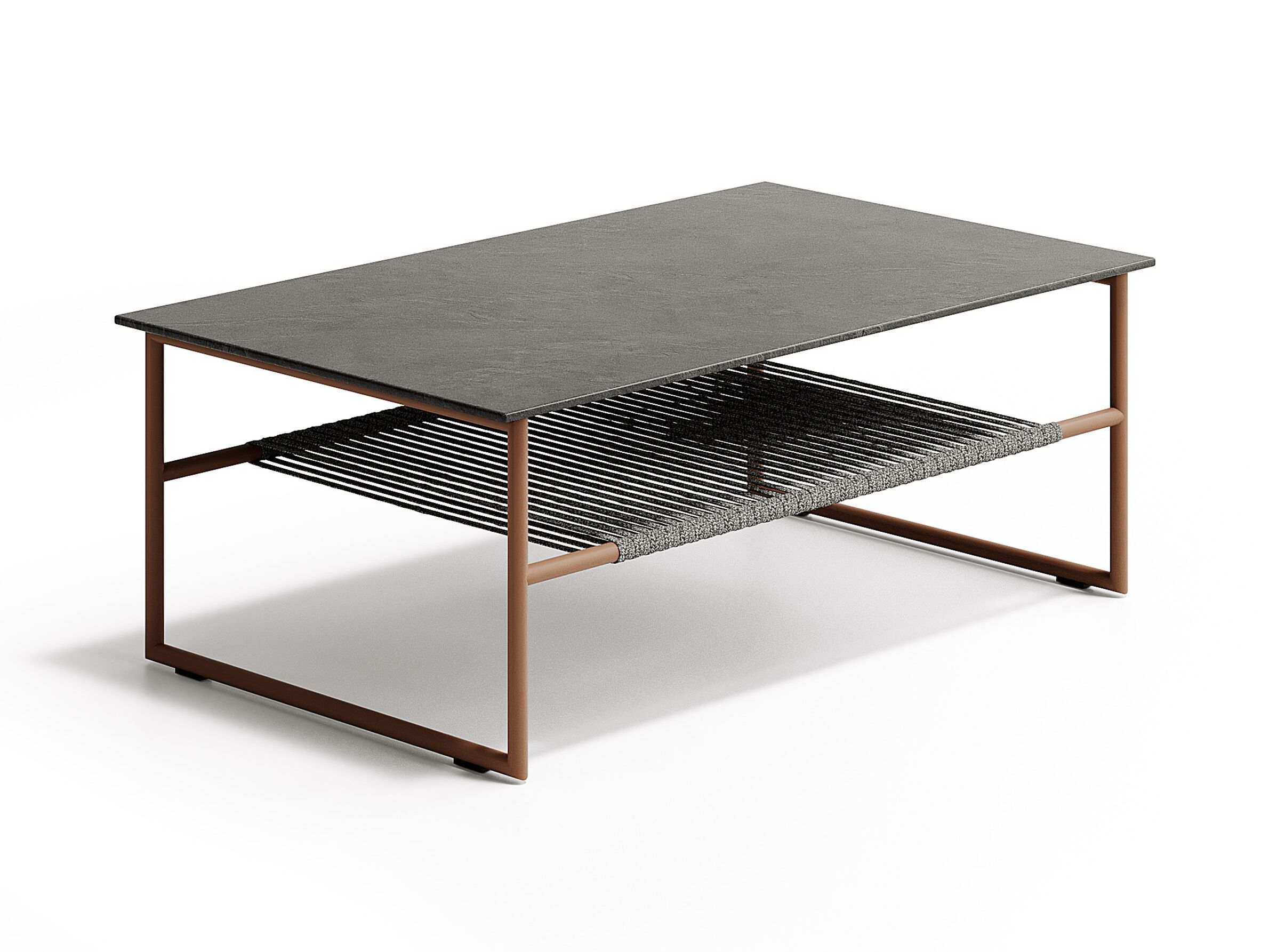 Прямоугольный садовый столик из керамогранита Atmosphera труба ARCH-00050198 - Вид №4