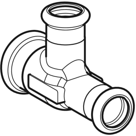 61195 Тройник переходной Geberit Mapress Geberit  - Вид №1