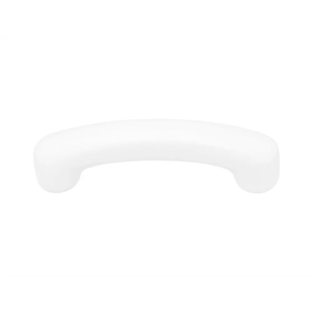 86899634 Ручка-скоба мебельная Porcellana ЦАМ 96 мм цвет белый STLM-1011559 PALLADIUM  - Вид №1