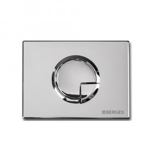 040023 Кнопка BERGES для инсталляции NOVUM R3  Berges АТОМ 410