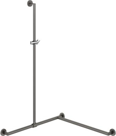 900.35.33060 Поручень для душа с выдвижным держателем для душа HEWI Greifen 