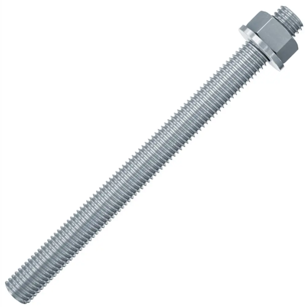 Шпилька Fischer FIS A 8x130 мм класс прочности 6.8, оцинкованная, 10 шт. 82606317 STLM-2161275 