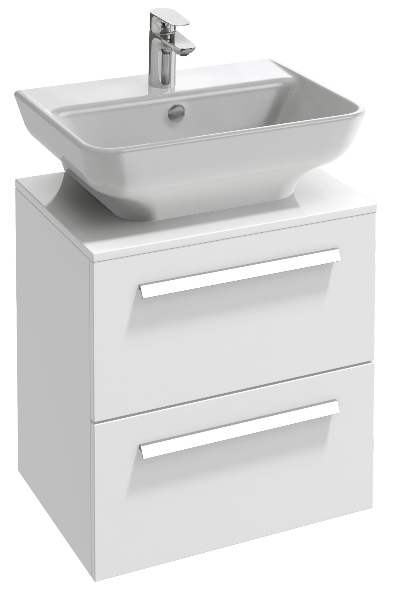 EB1387-N18 Тумба под умывальник, 2 ящика JACOB DELAFON STRUKTURA